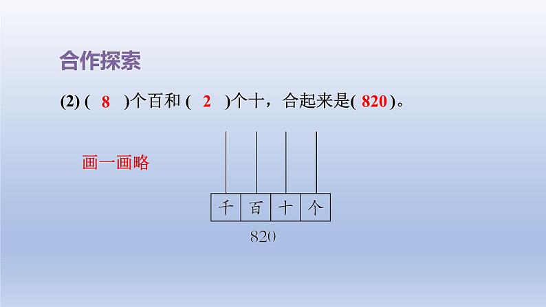 2024二年级数学下册二游览北京-万以内数的认识千以内数的认识-窗口1课件（青岛版六三制）07