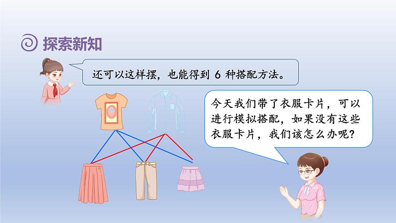 2024三年级数学下册第8单元数学广角--搭配第2课时搭配问题课件（人教版）第7页