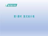 2024三年级数学下册第3单元复式统计表课件（人教版）