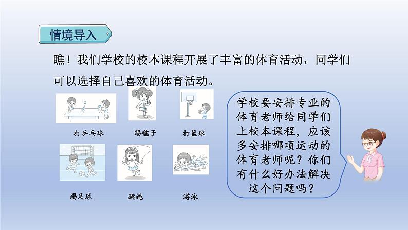 2024三年级数学下册第3单元复式统计表课件（人教版）第2页