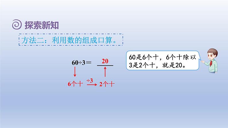 2024三年级数学下册第2单元除数是一位数的除法第1课时口算除法一--商是整十整百整千数课件（人教版）第7页