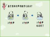 1.3 0的认识和加、减法（课件）-2024-2025学年一年级上册数学人教版