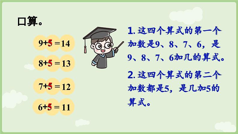 5.3 5、4、3、2加几（课件）-2024-2025学年一年级上册数学人教版05