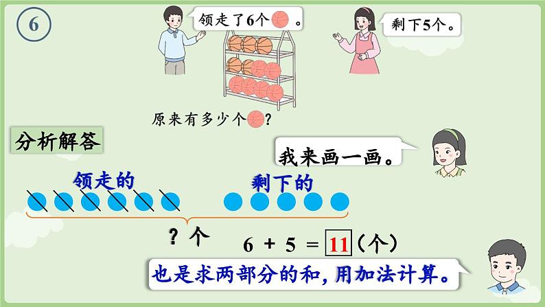 5.5 解决问题（二）（课件）-2024-2025学年一年级上册数学人教版07