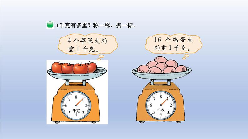 2024三年级数学下册第4单元千克克吨第1课时有多重课件（北师大版）第5页