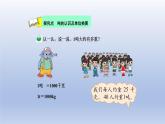 2024三年级数学下册第4单元千克克吨第2课时1吨有多重课件（北师大版）