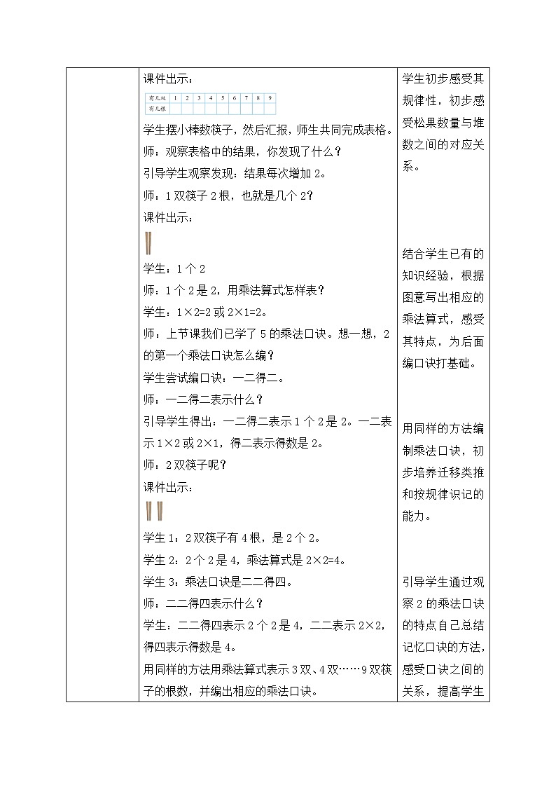 【核心素养】北师大版数学二年级上册-5.2 做家务（教案有反思）第3页