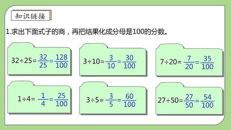 【核心素养】北师大版六年级上册-4.1 百分数的认识（课件+教案+学案+习题）07