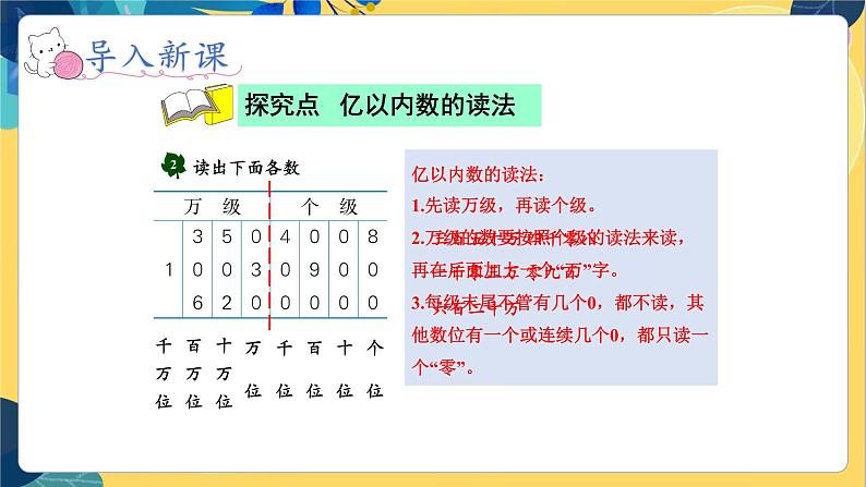 冀教版数学四年级上册 6.2.1 认识更大的数 第1课时 亿以内数的读写 PPT课件第8页