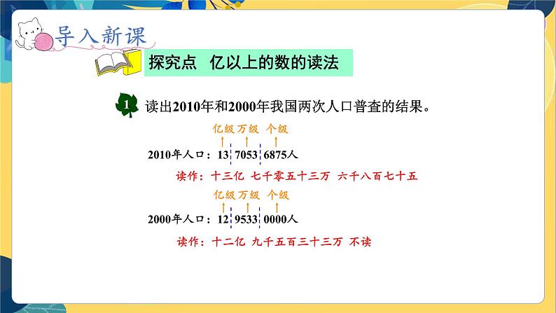 冀教版数学四年级上册 6.3.1 认识更大的数 第1课时 亿以上的数的读写 PPT课件08