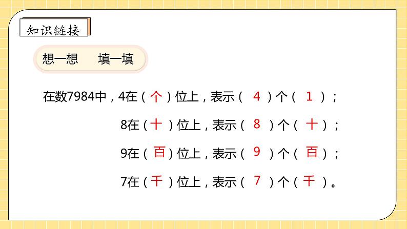 【教-学-评一体化】人教版四年级上册备课包-1.1 亿以内数的认识（课件+教案+学案+习题）07