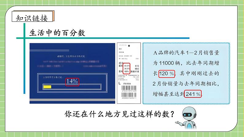 【教-学-评一体化】人教版六年级上册备课包-6.1 百分数的意义和读写（课件+教案+学案+习题）08