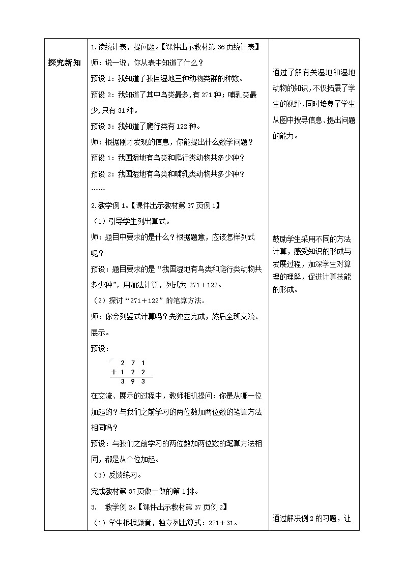 【教-学-评一体化】人教版三年级上册备课包-4.1 三位数加三位数（一）（课件+教案+学案+习题）02