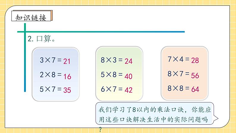 【新课标】人教版数学二年级上册-6.3 解决问题（教学课件）第8页