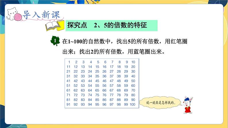 冀教版数学四年级上册 5.3.1 倍数和因数 第1课时  2和5的倍数的特征 PPT课件03