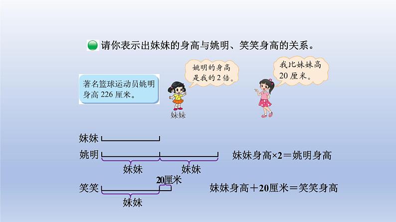 2024四年级数学下册第五单元认识方程2等量关系课件（北师大版）05