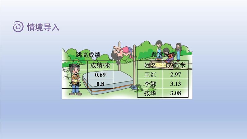 2024四年级数学下册第一单元小数的意义和加减法4比大小课件（北师大版）第3页