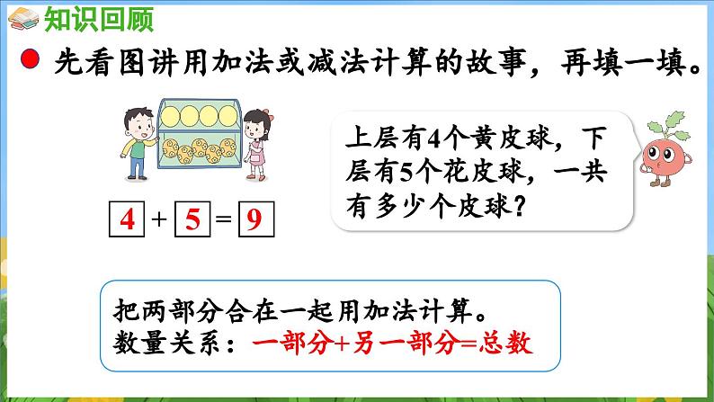 期末复习  第2课时     数量关系（课件）-2024-2025-学年苏教版（2024）数学一年级上册05