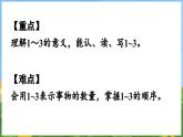 1.1 认识1~3（课件）-2024-2025-学年苏教版（2024）数学一年级上册