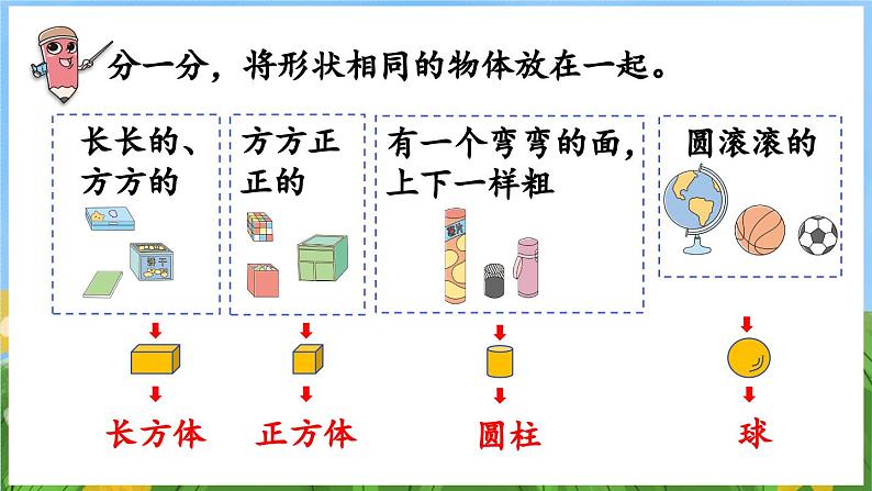 3.1 图形的初步认识（课件）-2024-2025-学年苏教版（2024）数学一年级上册第5页