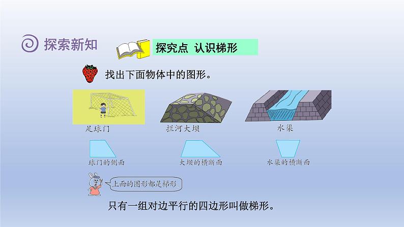 2024四年级数学下册第4单元多边形的认识第5课时梯形课件（冀教版）第4页