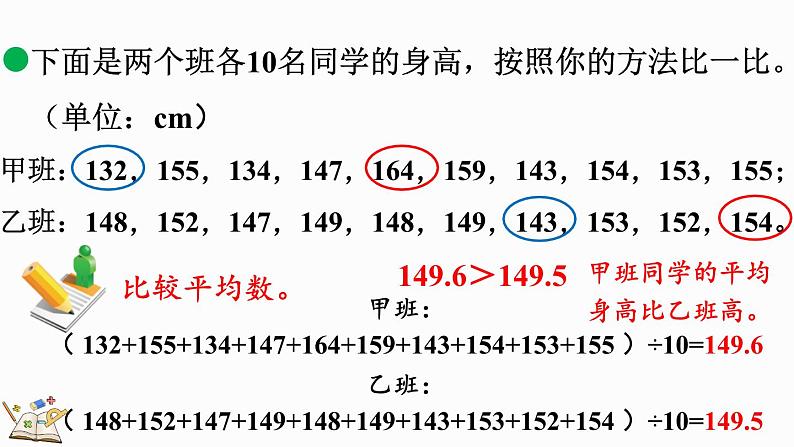 5.5 身高的变化（2）（课件）-2024-2025学年六年级上册数学北师大版05