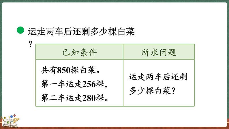 3.2 运白菜（课件）-2024-2025学年三年级上册数学北师大版04