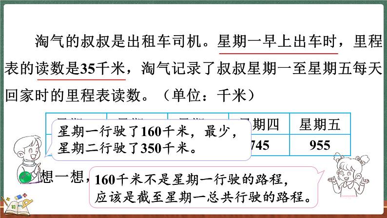 3.6 里程表（二）（课件）-2024-2025学年三年级上册数学北师大版04