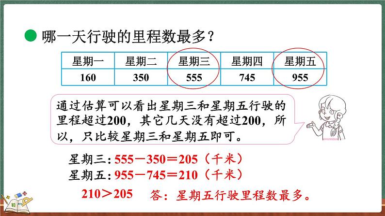 3.6 里程表（二）（课件）-2024-2025学年三年级上册数学北师大版07