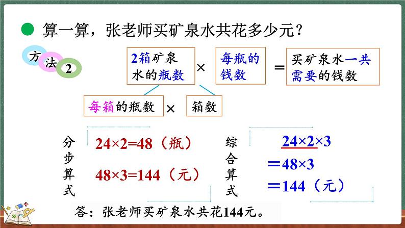 6.6 买矿泉水（课件）-2024-2025学年三年级上册数学北师大版08