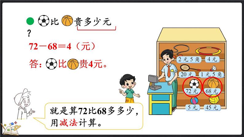 2.3 小小商店（课件）-2024-2025学年二年级上册数学北师大版第7页