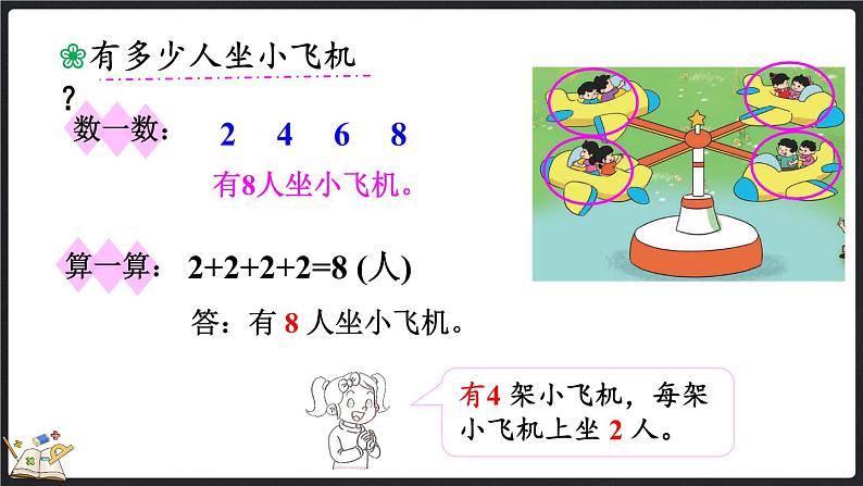 3.2 儿童乐园（课件）-2024-2025学年二年级上册数学北师大版第4页