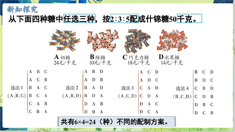 冀教版数学6年级上册 第2单元 第7课时  配制什锦糖 PPT课件04