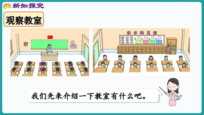 综合实践   介绍我的教室 (课件）-2024-2025学年一年级上册数学北师大版(2024)06