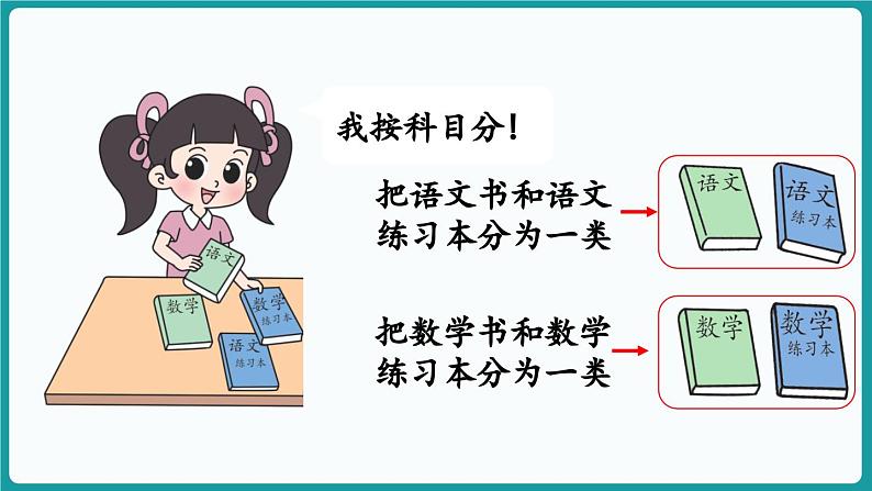 3.2 一起来分类 (课件）-2024-2025学年一年级上册数学北师大版(2024)08
