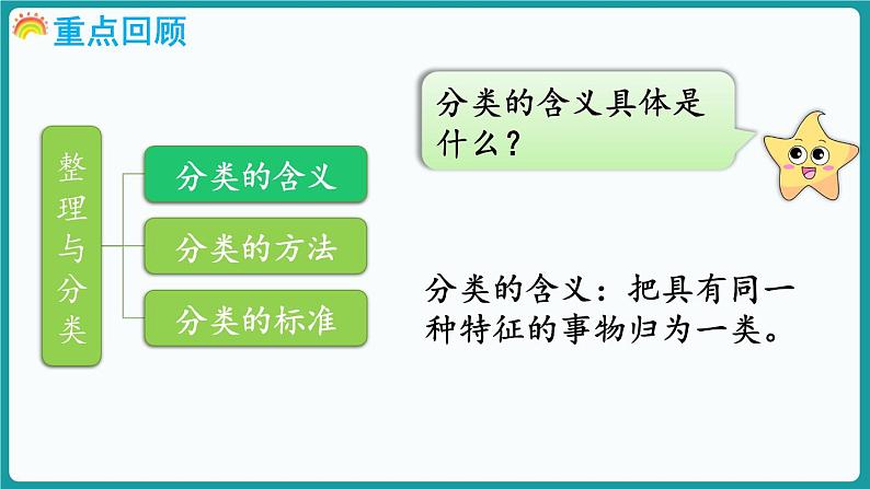 第三单元  整理与分类 整理与复习 (课件）-2024-2025学年一年级上册数学北师大版(2024)03