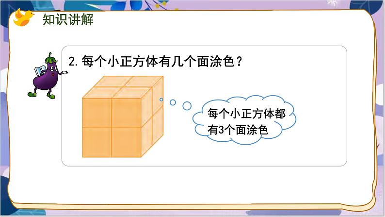 苏教版数学六年级上册 第1单元 10 表面涂色的正方体 PPT课件06