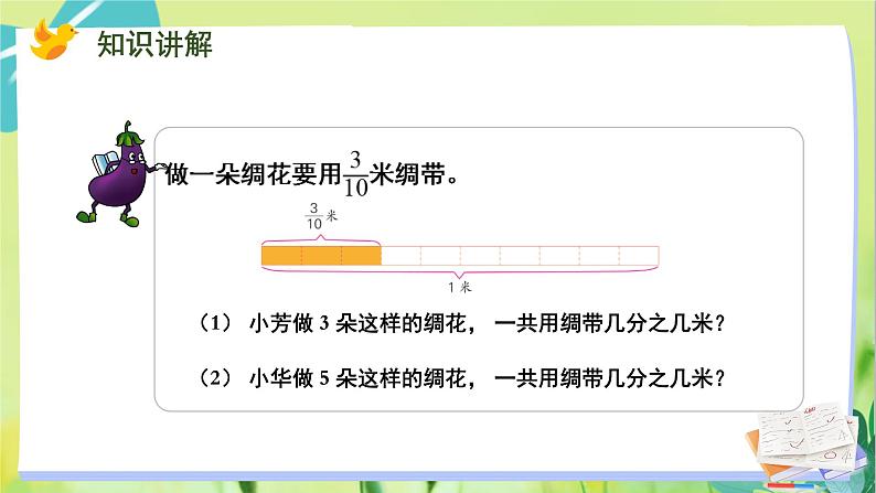 苏教版数学六年级上册 第2单元 第1课时 分数与整数相乘 PPT课件03