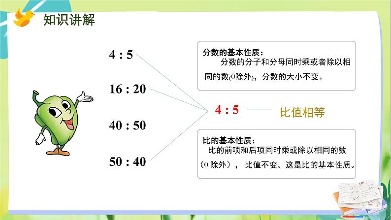 苏教版数学六年级上册 第3单元 第7课时 比的基本性质和化简比 PPT课件第8页