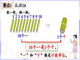 第四单元 10~20的认识 整理与复习(课件) -2024-2025学年一年级数学上册 西师大版（2024）
