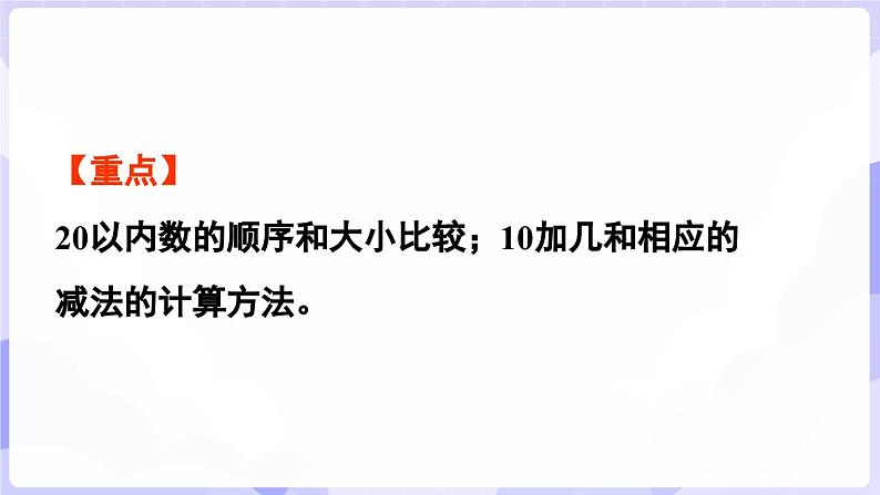 4.1.3 数的比较及10加几和相应的减法(课件) -2024-2025学年一年级数学上册 西师大版（2024）03