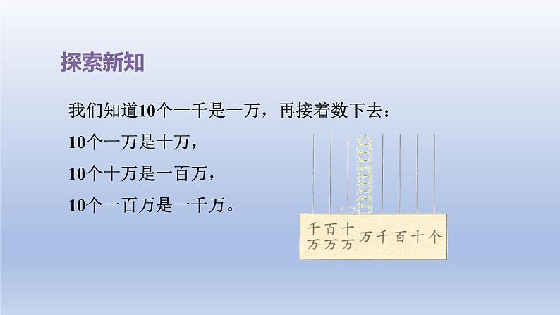 2024四年级数学下册第2单元认识多位数第1课时认识整万数课件（苏教版）05