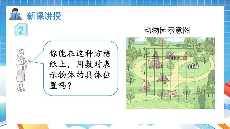 人教版数学五年级上册2.2 《在方格纸上用数对确定物体的位置》课件03