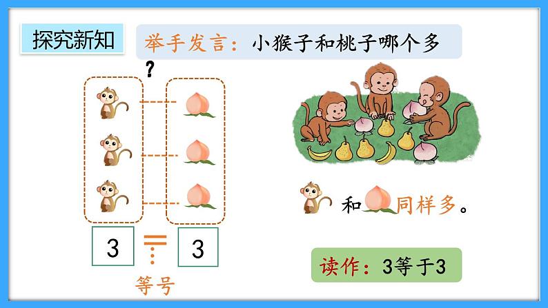 【新教材】人教版一年级上册1.1.2《比大小》PPT课件第6页