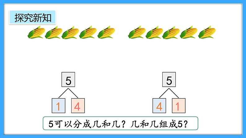 【新教材】人教版一年级上册1.1.4《分与合》PPT课件+教学设计+同步练习06