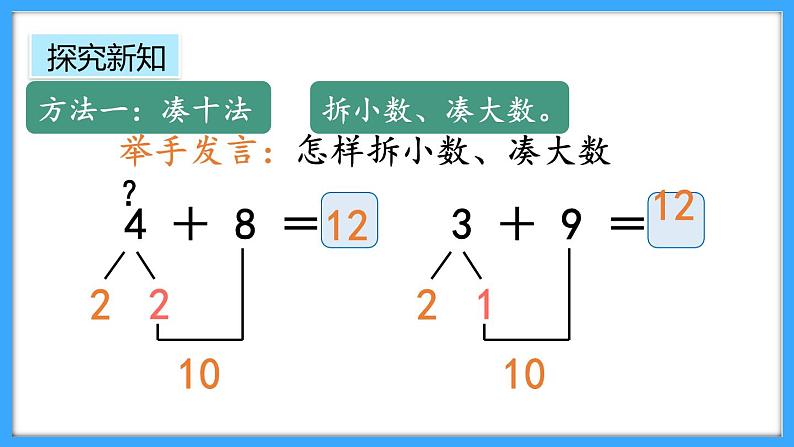 【新教材】人教版一年级上册5.5《5、4、3、2加几》PPT课件+教学设计+同步练习05