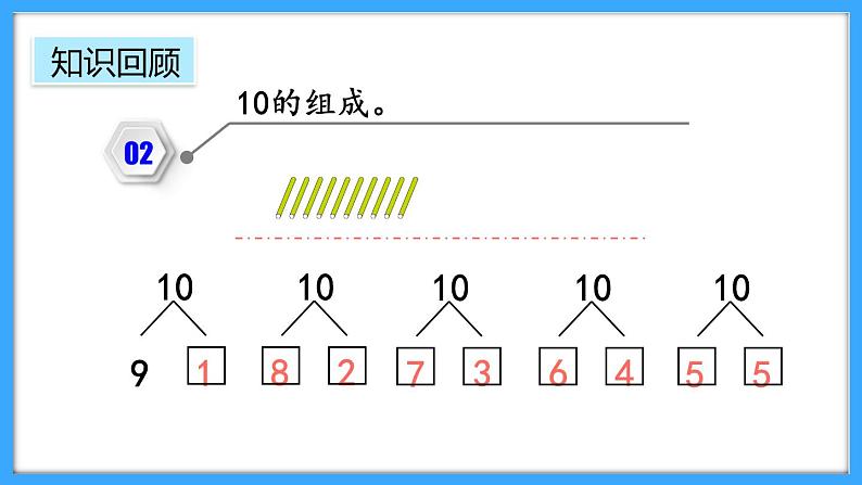 【新教材】人教版一年级上册2.3.3《练一练》PPT课件+同步练习04