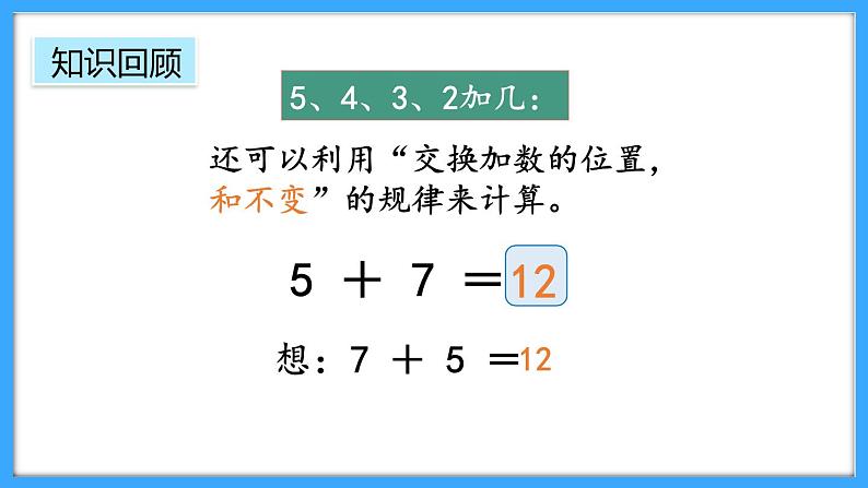 【新教材】人教版一年级上册5.6《练一练》PPT课件+同步练习05