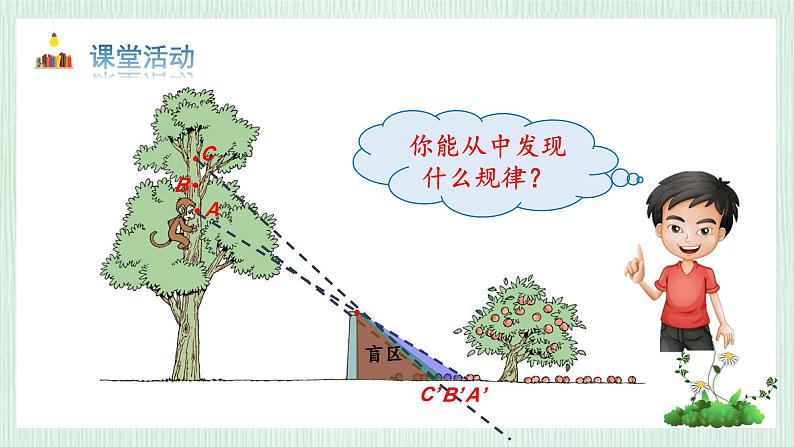 北师大版六年级数学上册第三章第2节观察范围 课件05
