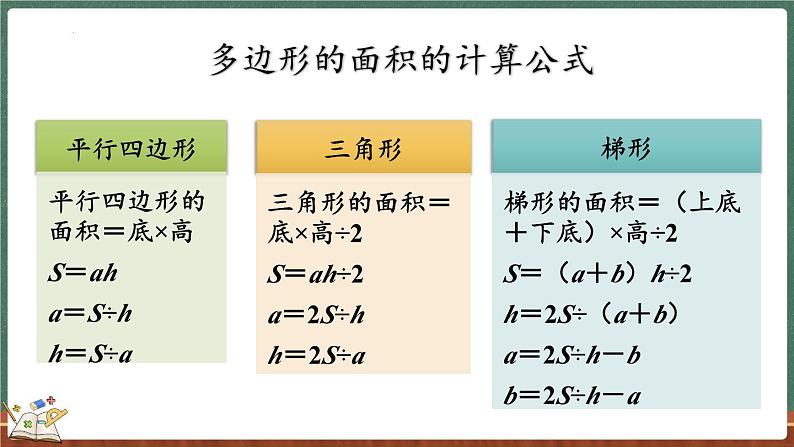 总复习（4） 多边形与组合图形的面积（课件）-2024-2025学年五年级上册数学北师大版第7页